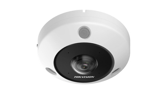 DS-2CD63C5G1-IVS(1.29mm) CAM FISHEYE DEEPINVIEW 12MP IP67 IK10 IR