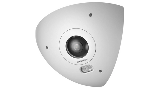DS-2CD6W65G1-IVS(1.16mm) CAMÉRA D'ANGLE 6MP DEEPINVIEW FISHEYE IP67 IK10