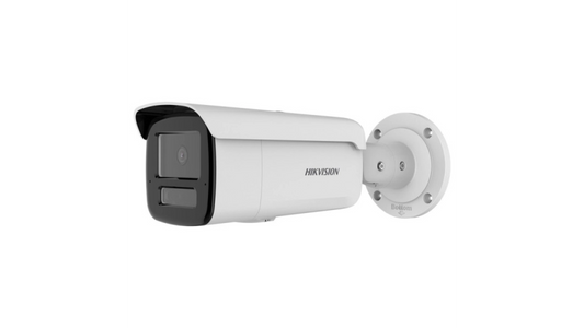 DS-2CD2T43G2-2LI(2.8MM) CAMÉRA BULLET 4MP ACUSENSE 120dB IR60M IP67