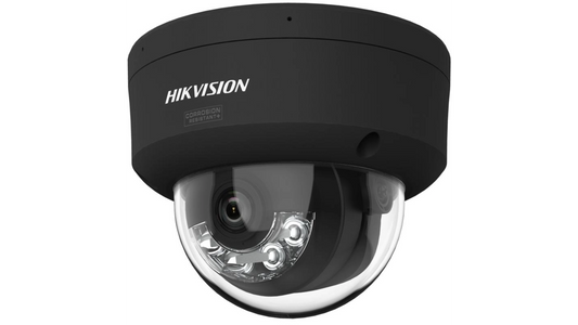 DS-2CD2147G3-LIS2UY(2.8mm)(BLACK) COLORVU CAMÉRA DOME 4MP FIXED LENS IP67 IK10