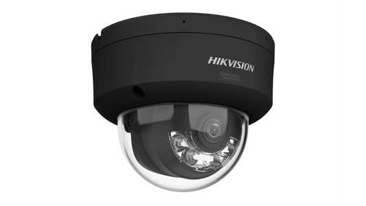 Caméra de vidéosurveillance Dôme 8MP focale 2.8mm, noire