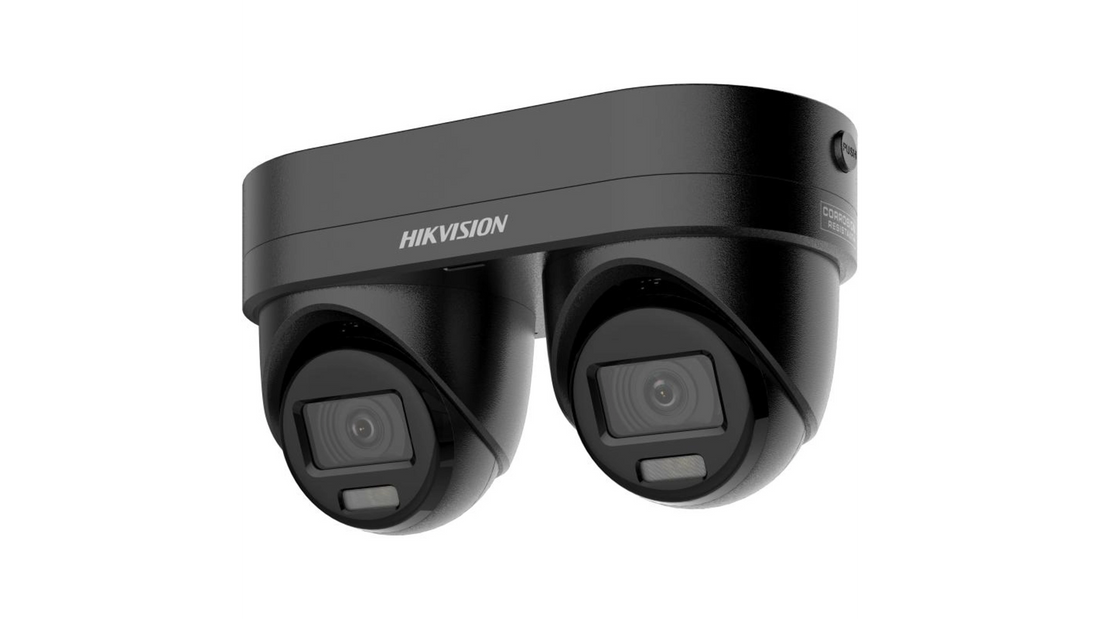 Caméra de vidéosurveillance 4MP, noire