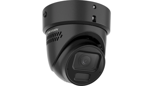Caméra de vidéosurveillance Turret objectif varifocal, noire