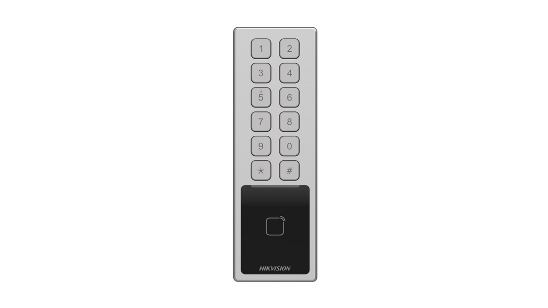 Équipement de contrôle d'accès keypad clavier + lecteur de badge IP66/IK08