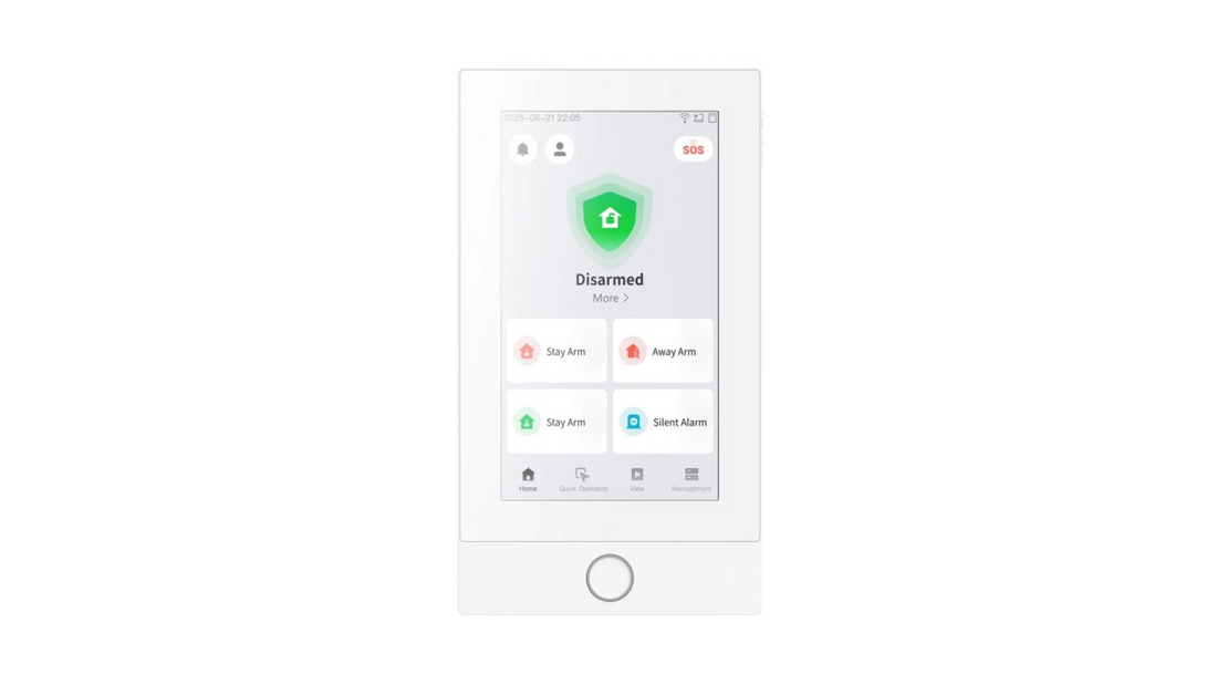 Équipement de contrôle d'accès keypad 7' tactile bus WIFI grade 2