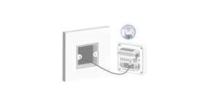Point d'accès Wi-Fi ap WIFI 6 dual band mural int 3000MBPS POE – vue 3