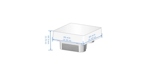 Point d'accès Wi-Fi ap WIFI 6 dual band mural int 3000MBPS POE – vue 4