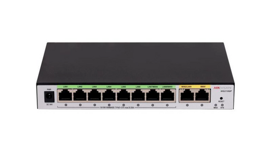 Routeur Wi-Fi 10PORTS giga poe/ 2WAN / 8 LAN / 200 users