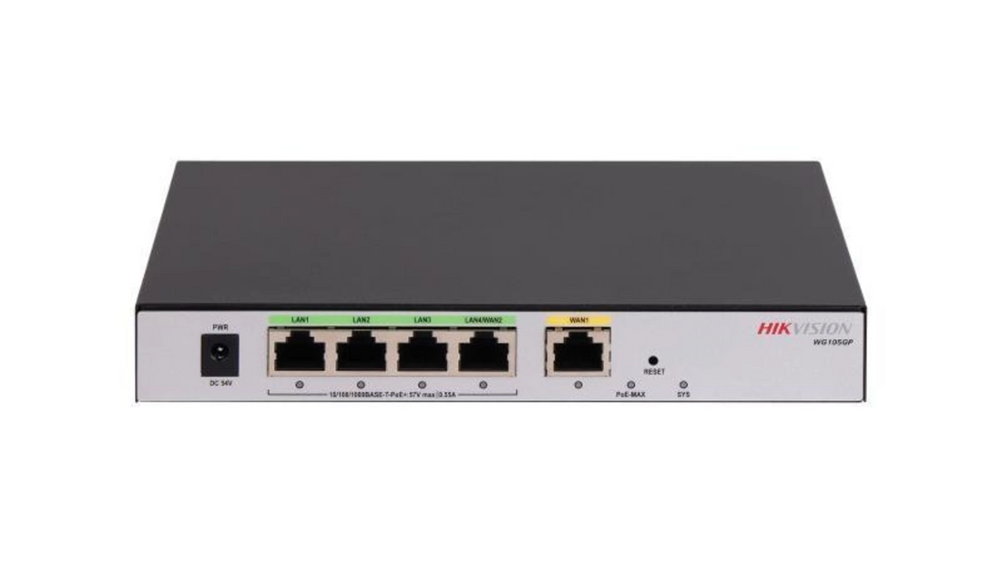 Routeur Wi-Fi 5 ports giga poe/ 1WAN / 4 LAN / 100 users