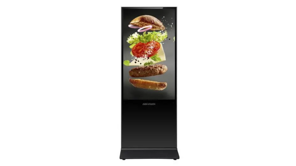 Écran d'affichage dynamique totem publicitaire au sol 55' 4K ANDROID8.1