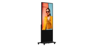Écran d'affichage dynamique totem 55' slim 2160x3840 8ms 7x24h ips android 13 – vue 3