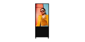 Écran d'affichage dynamique totem 55' slim 2160x3840 8ms 7x24h ips android 13 – vue 2