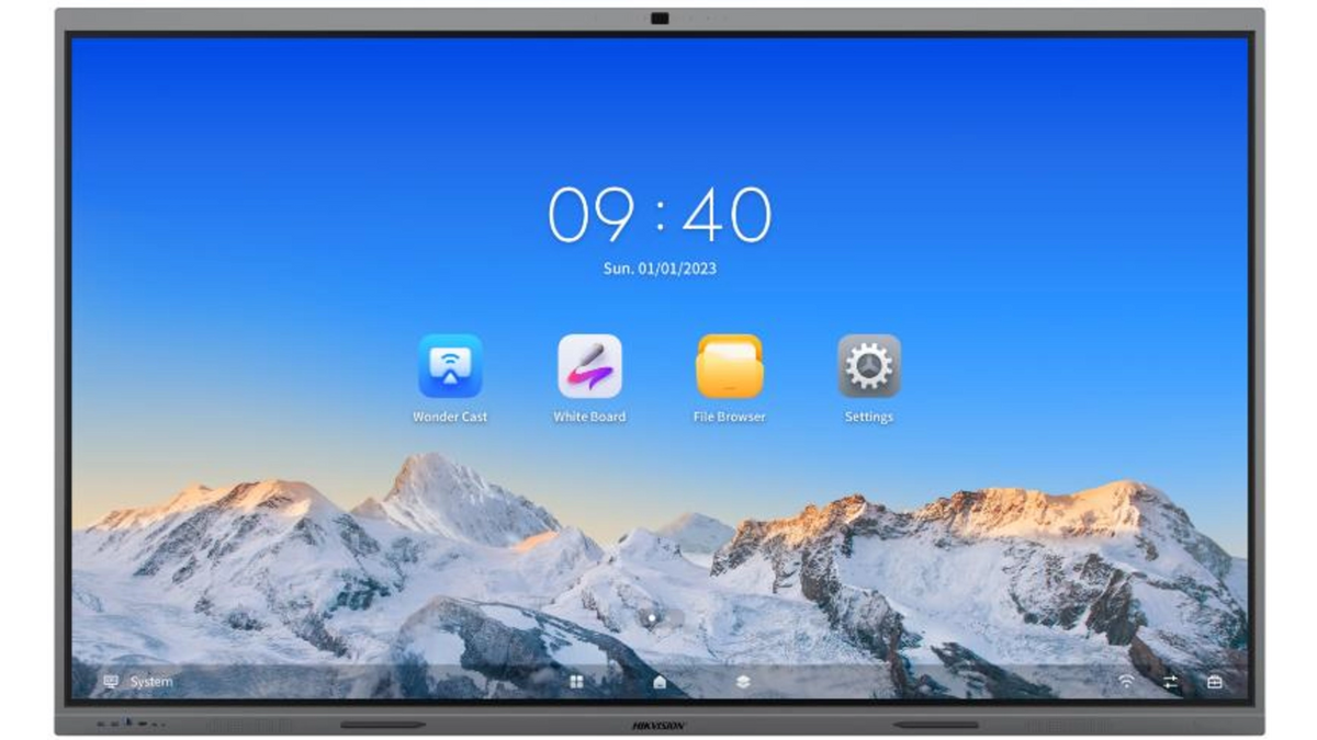 Écran interactif 98' 4K uhd 45 points android 13