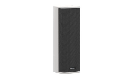 Système de sonorisation haut parleur colonne IP 60W metal blanc IP66