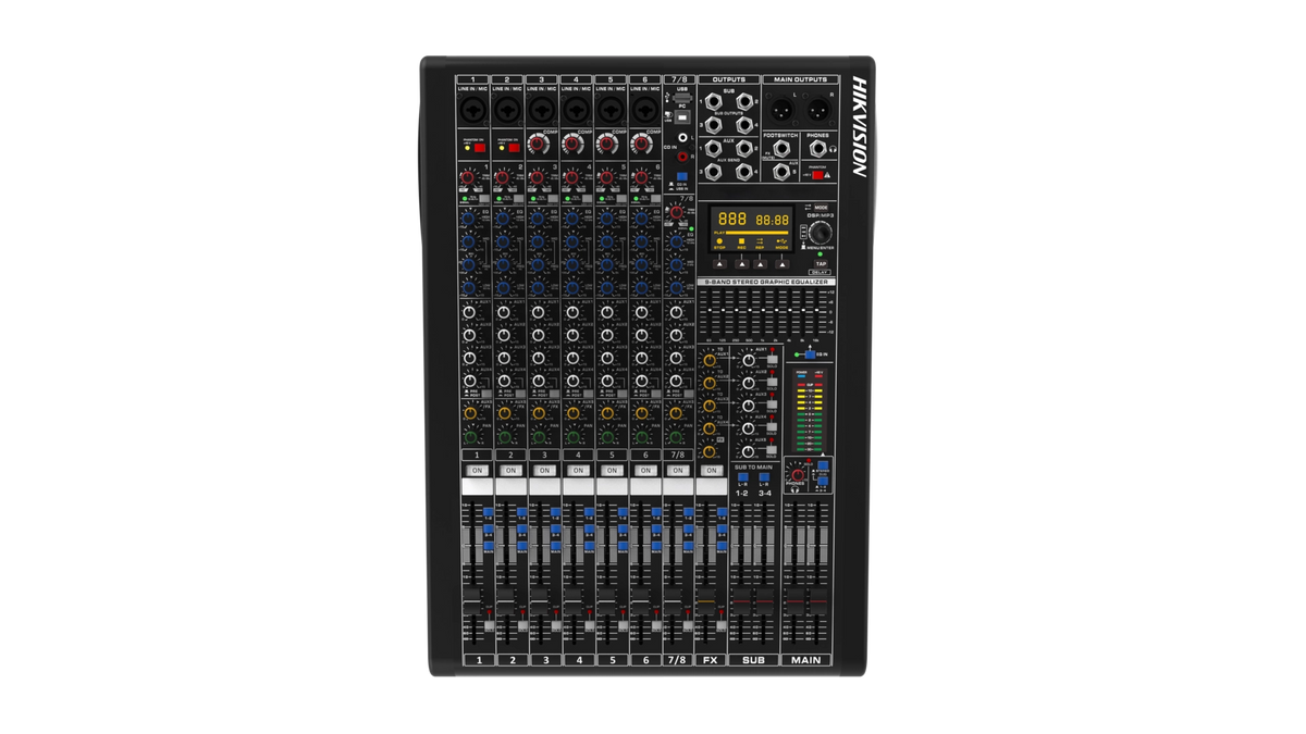 Système de sonorisation console de mixage 6 micros USB bluetooth