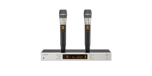 Système de sonorisation 2 micro sans fil portatif 100M uhf – vue 2