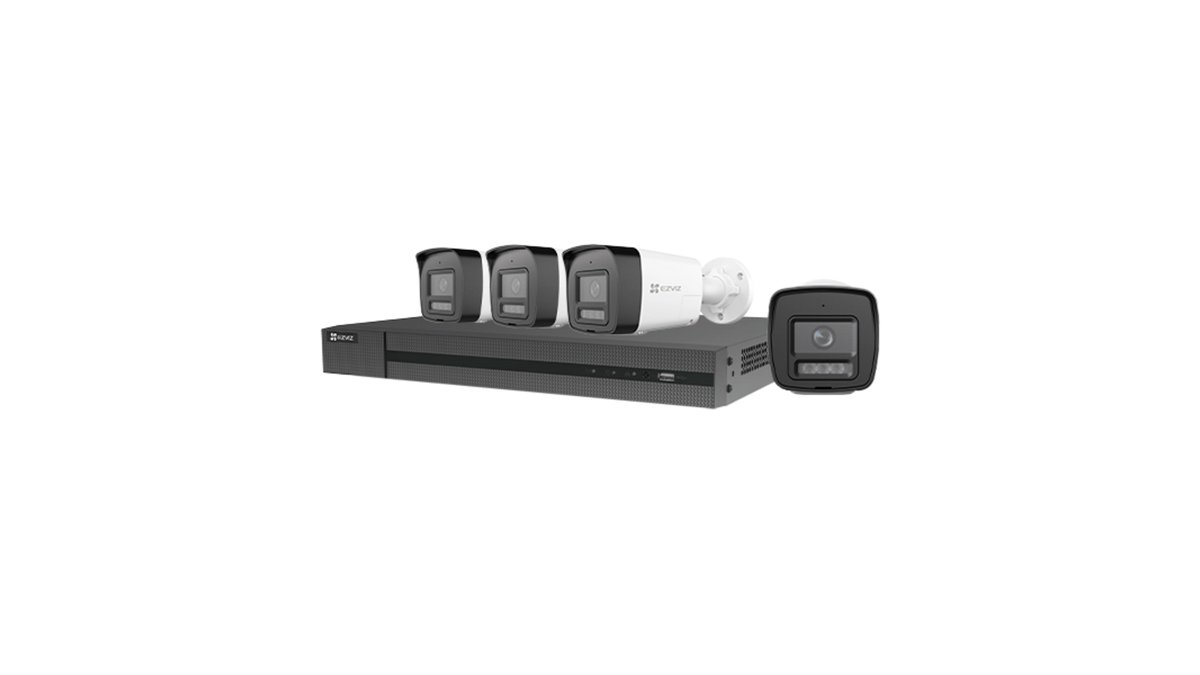 CS-BN4884-A2E50 KIT VIDÉO NVR 8 VOIES POE + 4 BULLET 4K + 2TB HDD