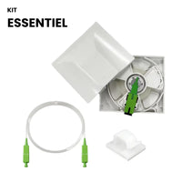 Kit Essentiel Rallonge Fibre Optique Invisible–Déplacez votre box internet facilement