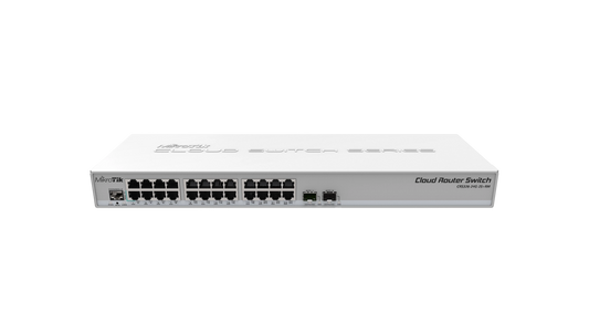 CRS326-24G-2S+RM SWITCH 24 PORTS 1 SFP+ DOUBLE OS routeur & switch