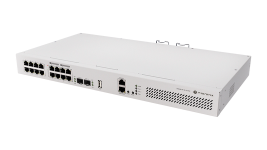 CRS418-8P-8G-2S+RM SWITCH L2/L3 16 GIGA DONT 8 POE 2 10G SFP