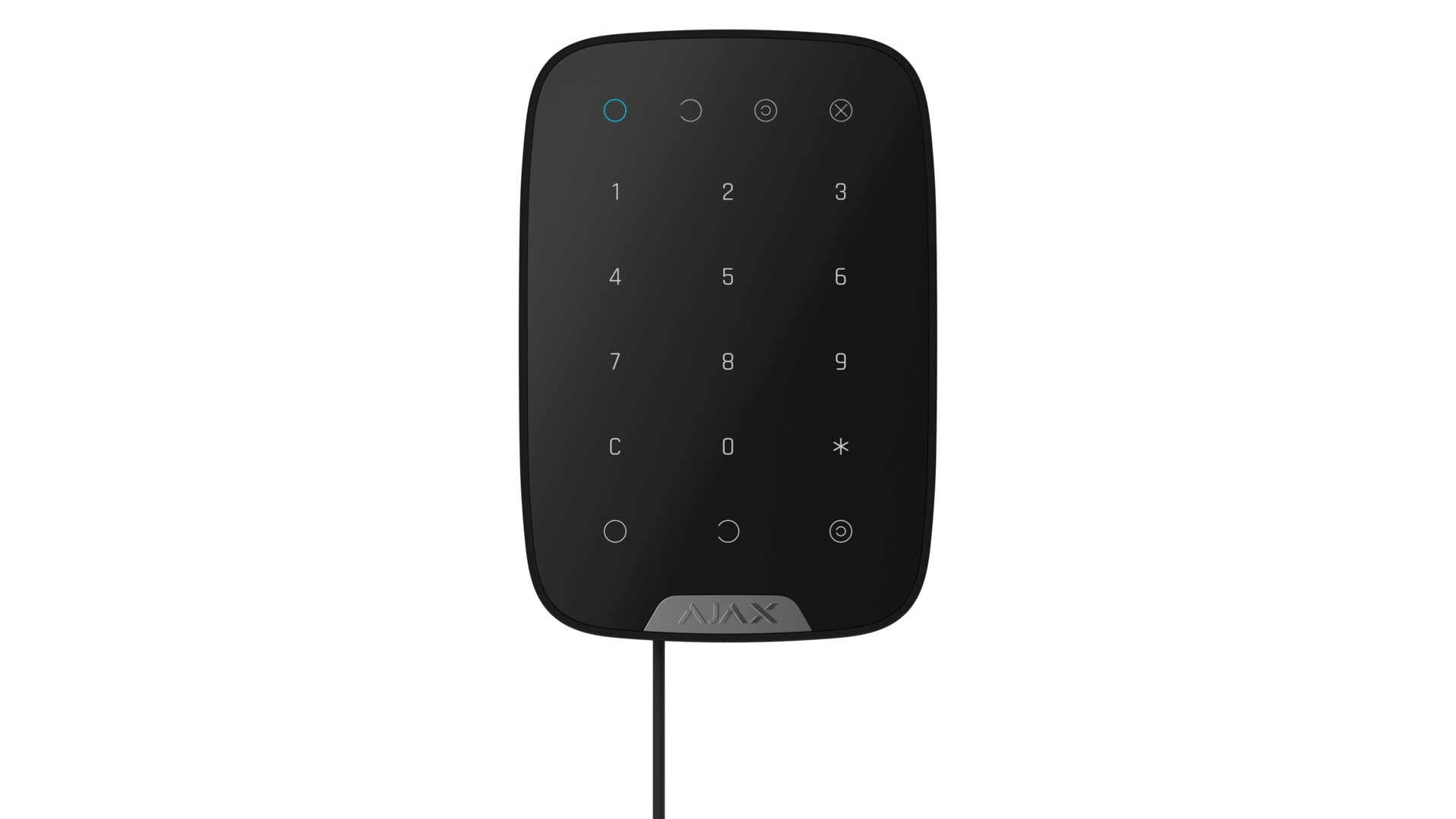 KEYPAD FIBRA (B) CLAVIER TACTILE BIDIRECTIONNEL FIBRA NOIR – 44400.12.BL1