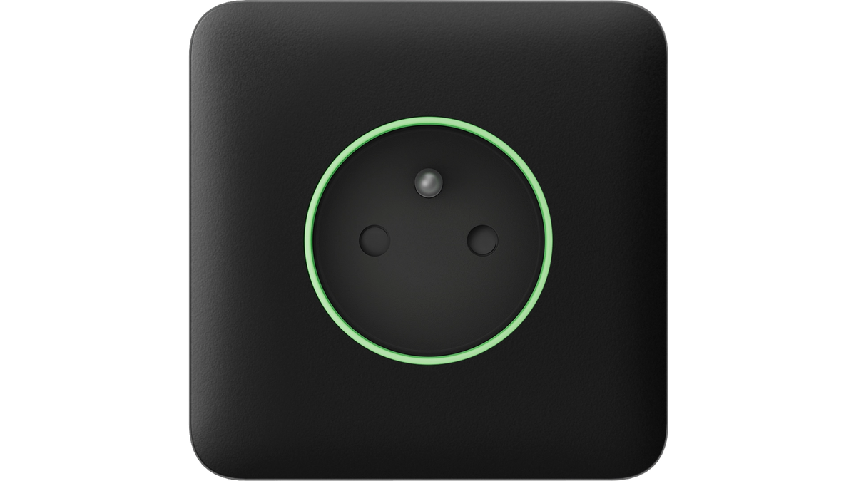 Équipement d'alarme sidecover noir pour la prise outletcore type E