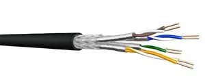 CÂBLE DRAKA Cat7 S/FTP MSB INT/EXT LSFH AWG26/1 DCA NOIR TOURET 1000m – vue 2