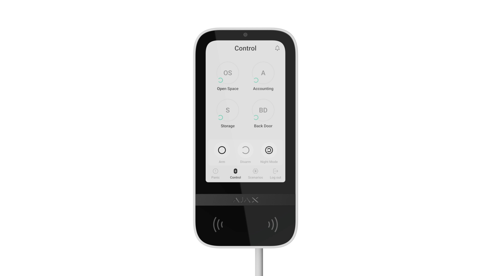 KEYPAD TOUCHSCREEN FIBRA W CLAVIER ECRAN TACTILE + LECTEUR DE PROXIMITE - BLA
