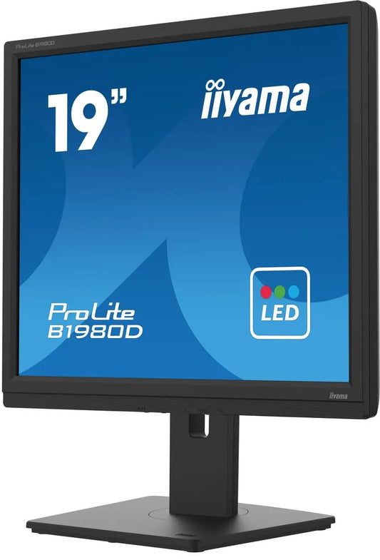 Écran informatique pied reglable en hauteur / hp / 1xVGA, 1xDVI, 5ms
