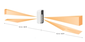 Équipement informatique détecteur IR extérieur 2x12m – vue 3