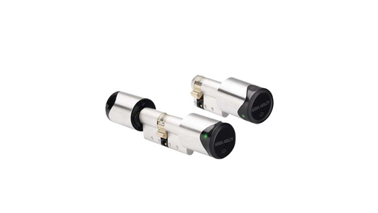 Serrure connectée cylindre elec sans fil mifare desfi