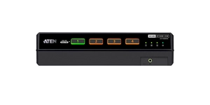 COMMUT KVM SECURISE 4PORTS USB HDMI /DP 2 ECRANS CONFORME NORME PSD PPv4.0 – vue 3