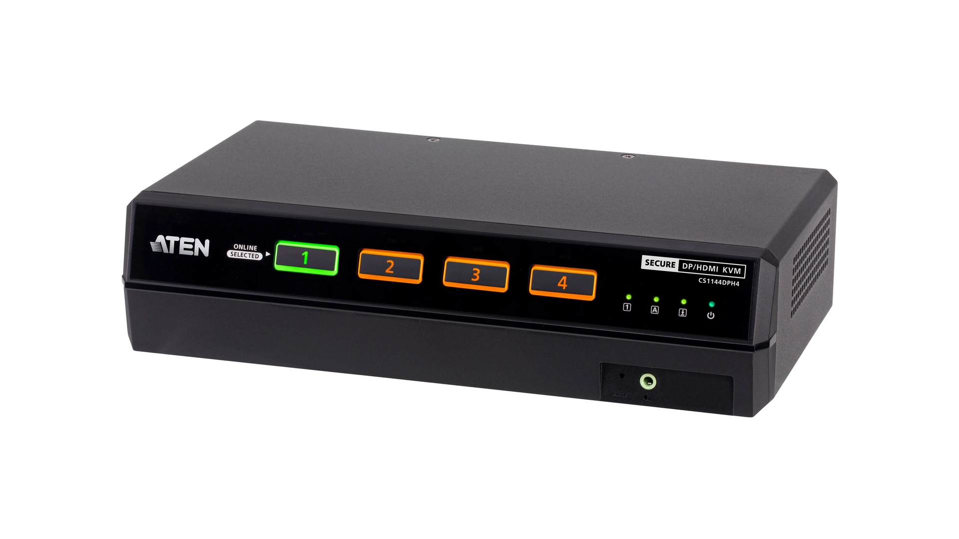 COMMUT KVM SECURISE 4PORTS USB HDMI /DP 2 ECRANS CONFORME NORME PSD PPv4.0