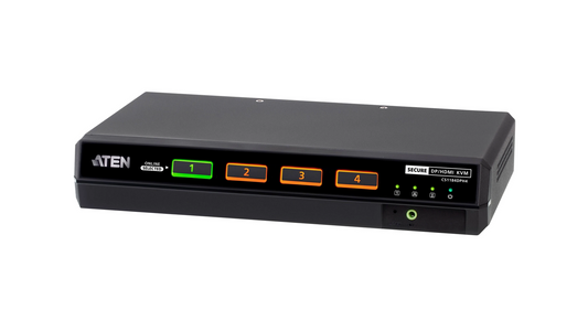 COMMUT KVM SECURISE 4PORTS USB HDMI /DP CONFORME NORME PSD PPv4.0