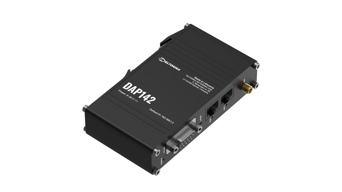 INDUSTRIAL WIRELESS ACCESS POINT Wi-Fi 4 with Wi-Fi mesh and Fast Roaming – DAP142