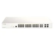 24 PORTS POE/POE+ +4 COMBO GE/SFP BUDGET POE 370w 1 AN DE LICENCE OFFERT NUCLIAS CLOUD – vue 2