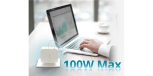 Chargeur GaN 100W - 3 ports USB-C 1 port USB-A Charge simultanee de 3 equipements - Charge rapide – vue 6