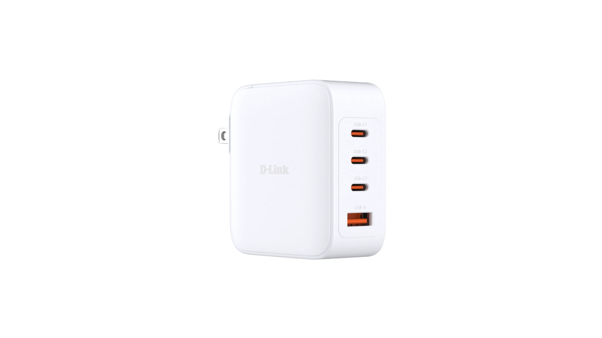Chargeur GaN 100W - 3 ports USB-C 1 port USB-A Charge simultanee de 3 equipements - Charge rapide