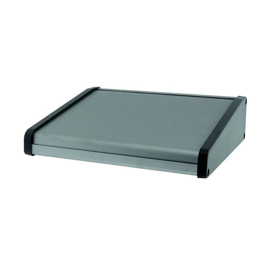 Baie / coffret réseau pupitre gris 215 X 192 X 57/30