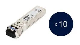 Module optique SFP pack de 10 x DEM-432XT – vue 2