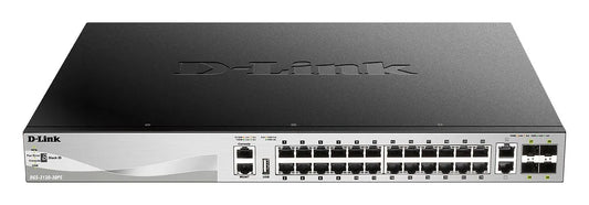 24 PORTS POE/POE+ 2x10GBASET 4xSFP+ L3 TECHNOLOGIES SIM / XSTACK BUDGET POE 370w