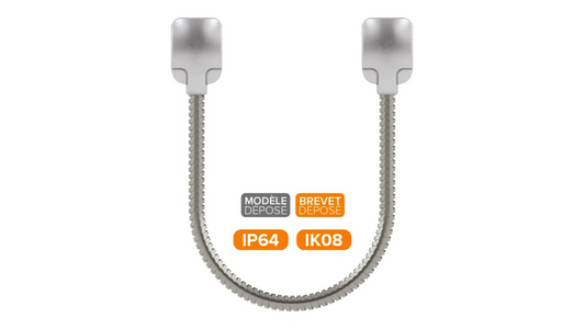PASSE CÂBLE AP 40CM INOX