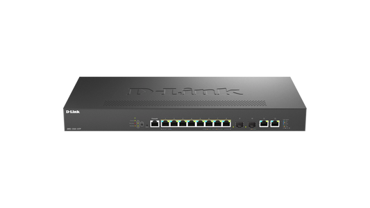 SWITCH 8P 2,5GBE POE+ & 2 MULTI 10G BUDGET 240w + 2 PORTS 10 GbE SFP+