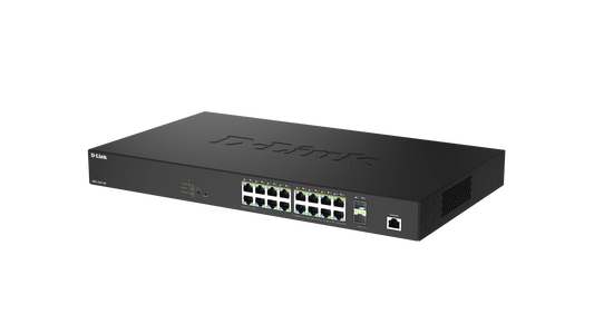 Smart+ L2+ 16 ports 2,5 GbE PoE++ 802.3bt-90W) 2 ports 10 GbE SFP+ - Budget PoE 240 W