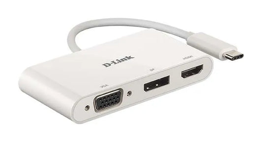 Carte réseau adaptateur 3-EN-1 usb-c => hdmi/vga