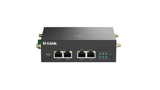 Routeur cellulaire double SIM 2 Ports LAN ge 2x Ports LAN ge POE