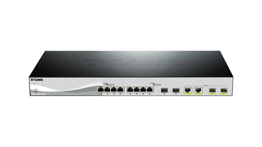 SWITCH SMRT 8PORTS 10G CUIVRE+2SFP+ + 2 COMBO/SFP+ Niveau 2+