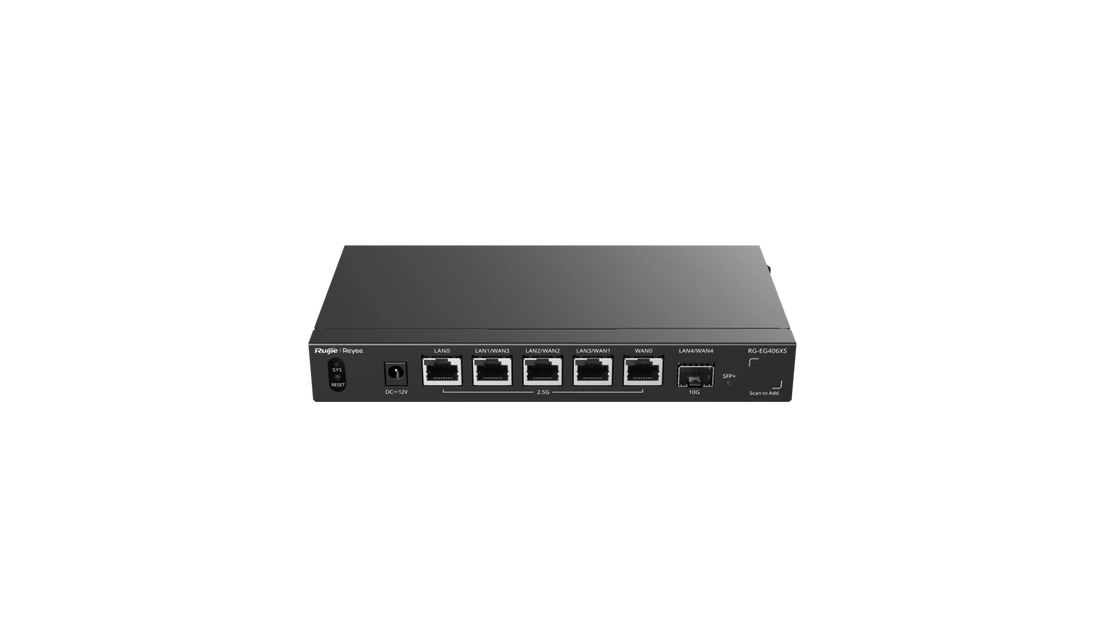 Routeur Multi-Gigabit Reyee RG-EG406XS - 5 ports 2,5G + 1 port SFP+ 10G