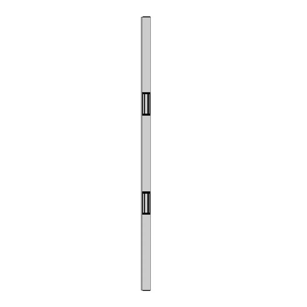 Serrure connectée tube em V 2X1200 24/48V DC ch