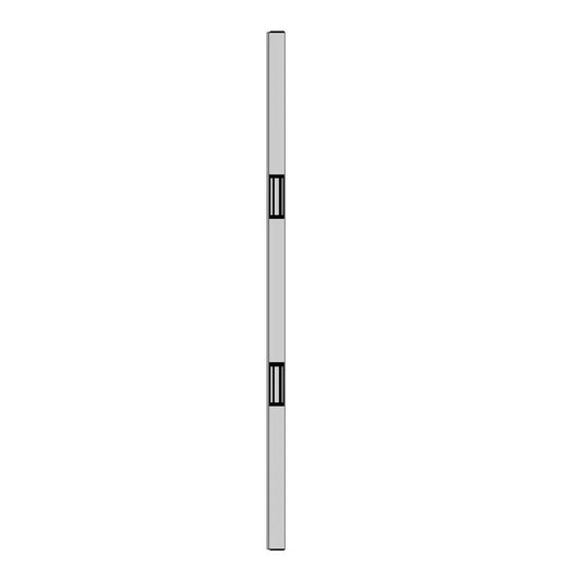 Serrure connectée tube em V 2X1200 24/48V DC ch